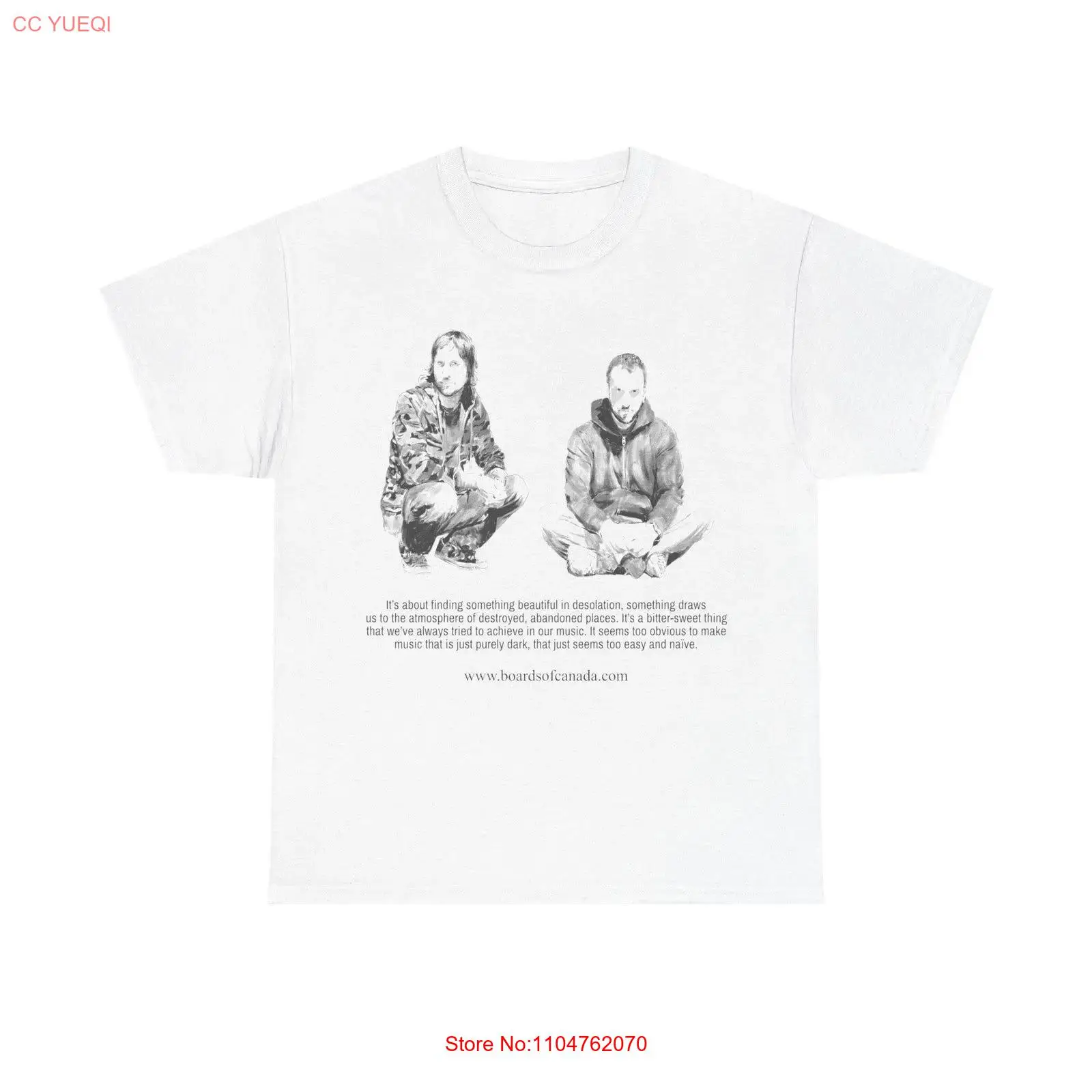 Vintage Fashion Canada - Футболка Boards of Canada, винтажный мерч