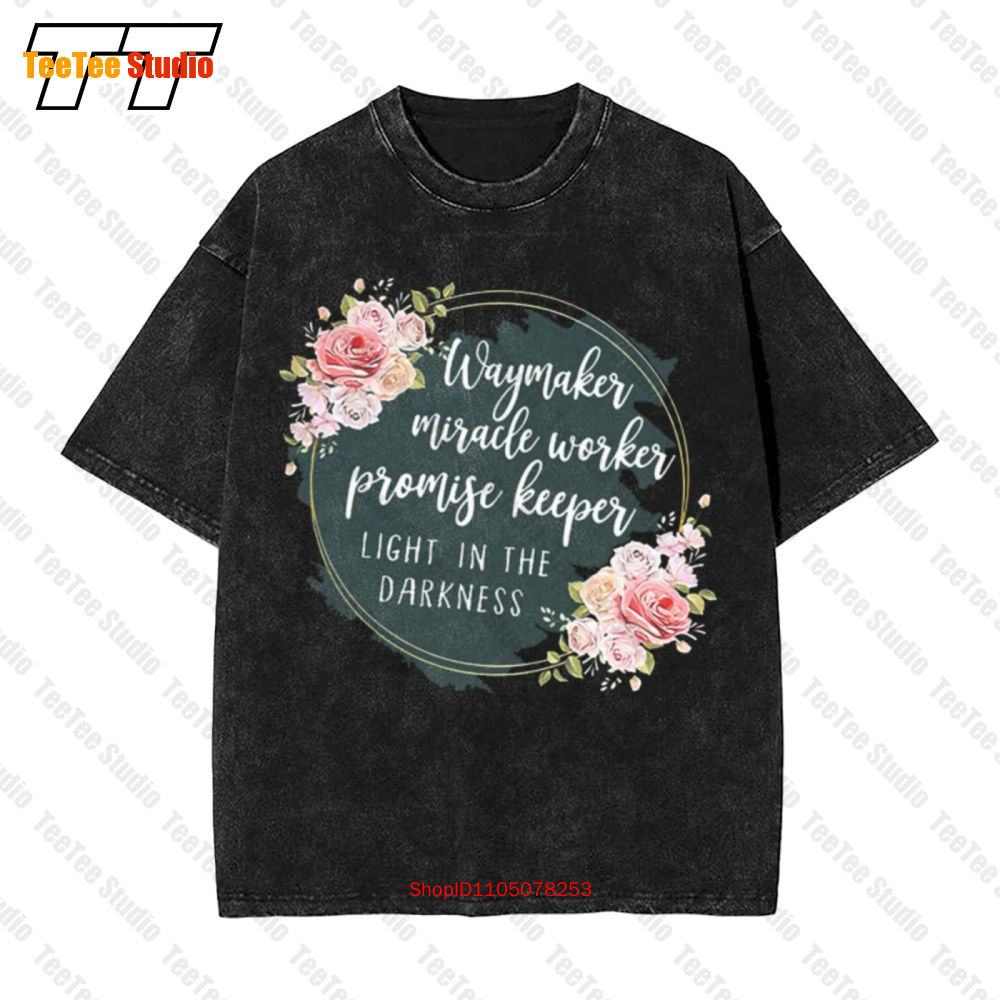 Vintage Flannel Shirt - Винтажная футболка большого размера Waymaker Miracle