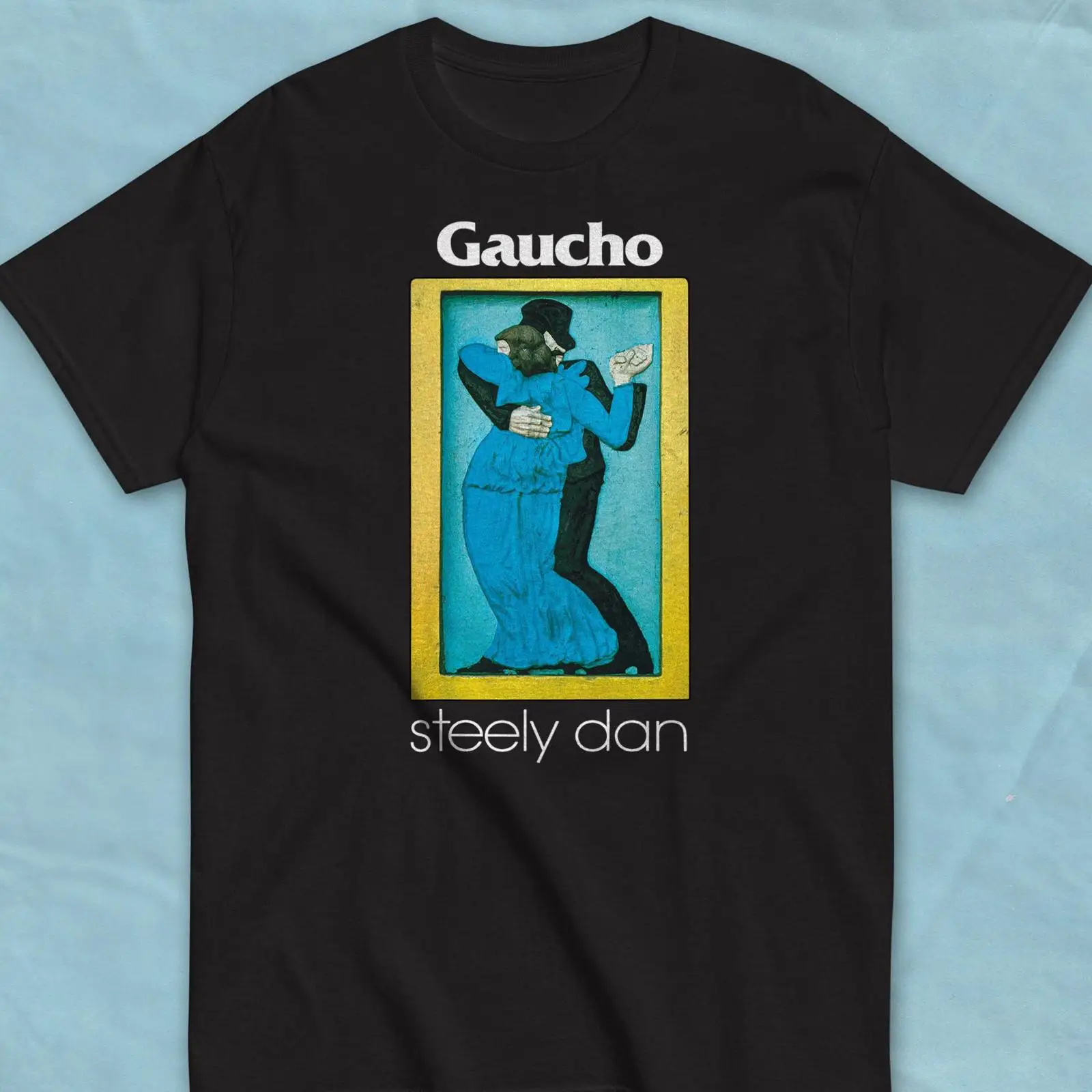 Vintage Fashion Quotes Short - Футболка Steely Dan Gaucho Collectors, винтажная,
