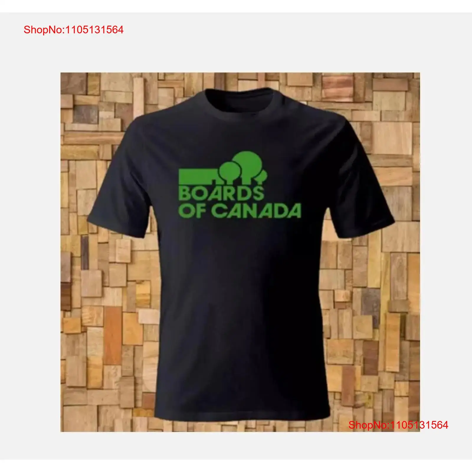 Vintage Fashion Canada - Мужская черная футболка с логотипом Boards