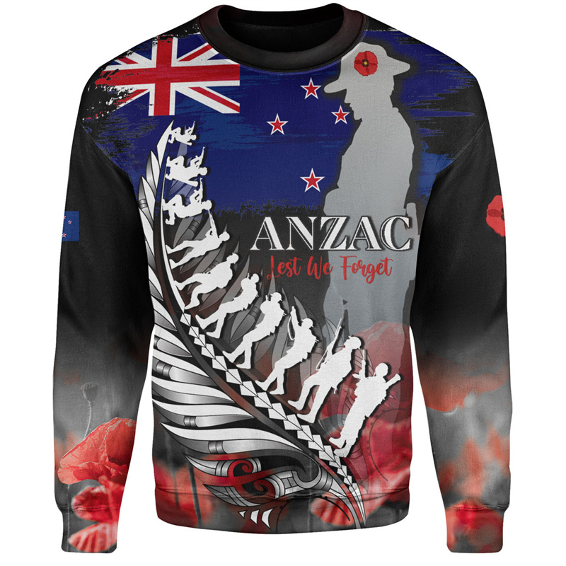 Vintage Fashion Nz - Худи мужское с круглым вырезом и