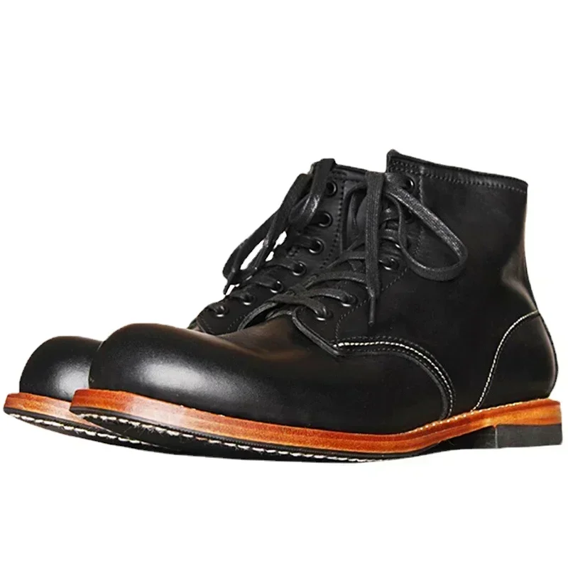 Vintage Fashion For Mens - Винтажные мужские ботинки Goodyear из натуральной