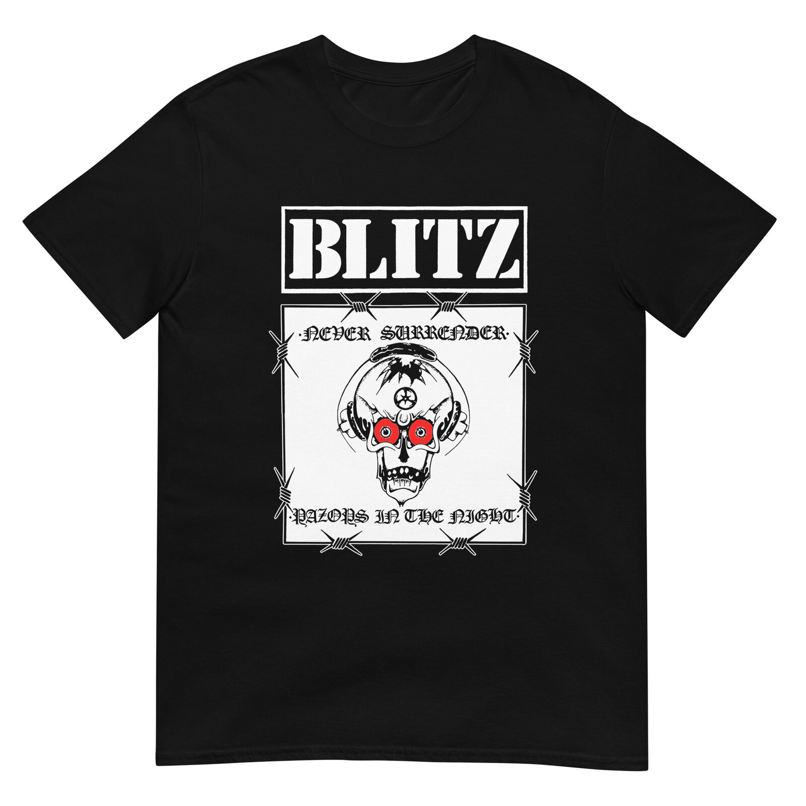 Vintage Flannel Shirt - BLITZ RAZORS T SHIRT UK VINTAGE
