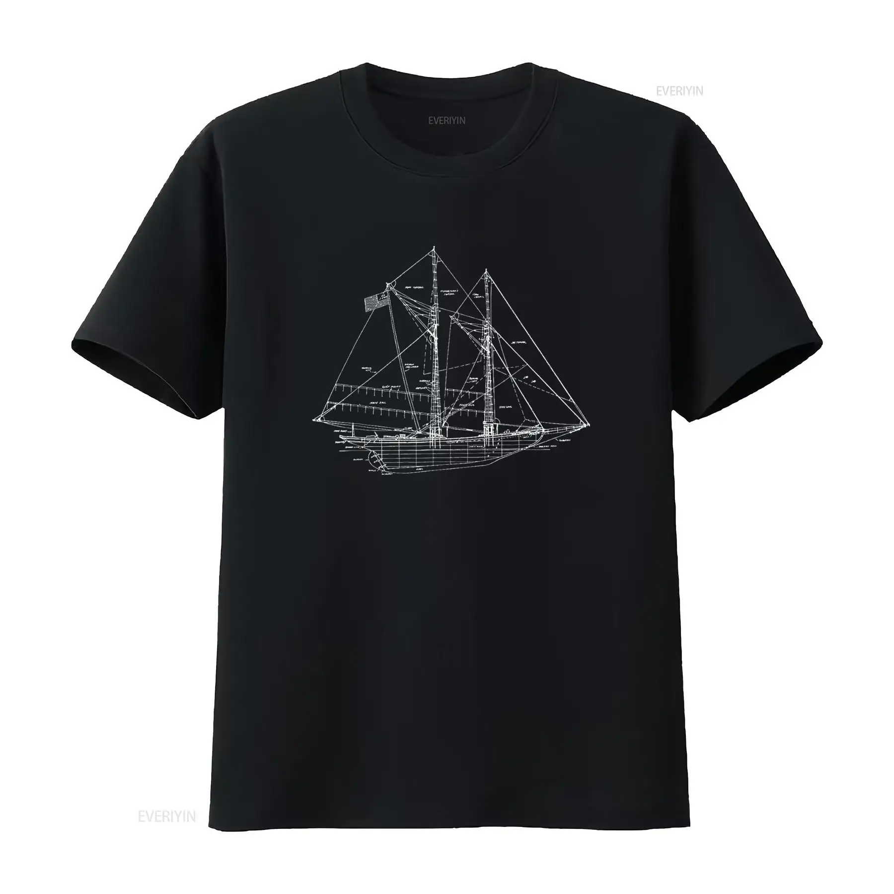 Винтажная футболка с надписью  – обзор и цена Vintage Yacht Fashion