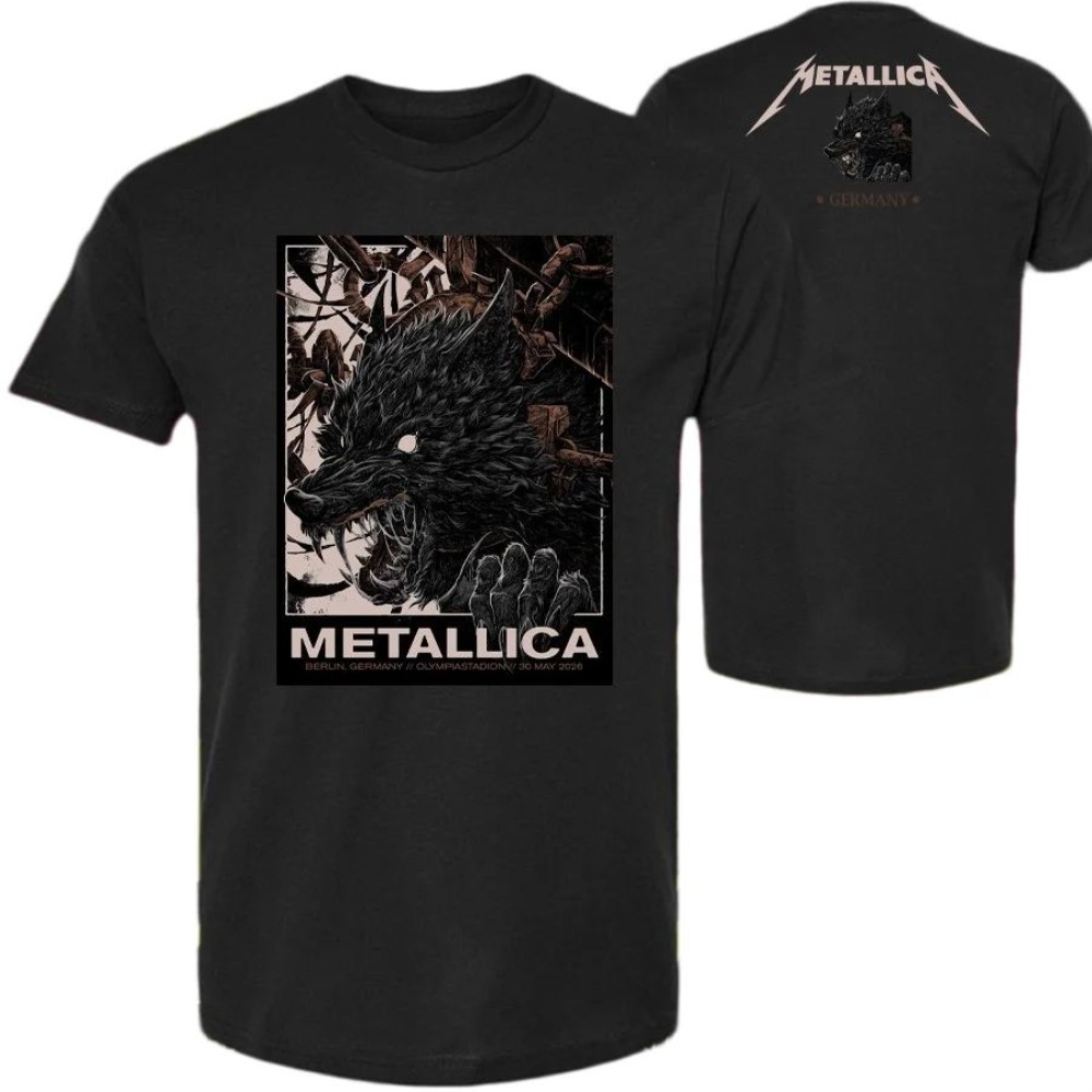 Футболка Metallica M72 Berlin  – обзор и цена Vintage Fashion Berlin
