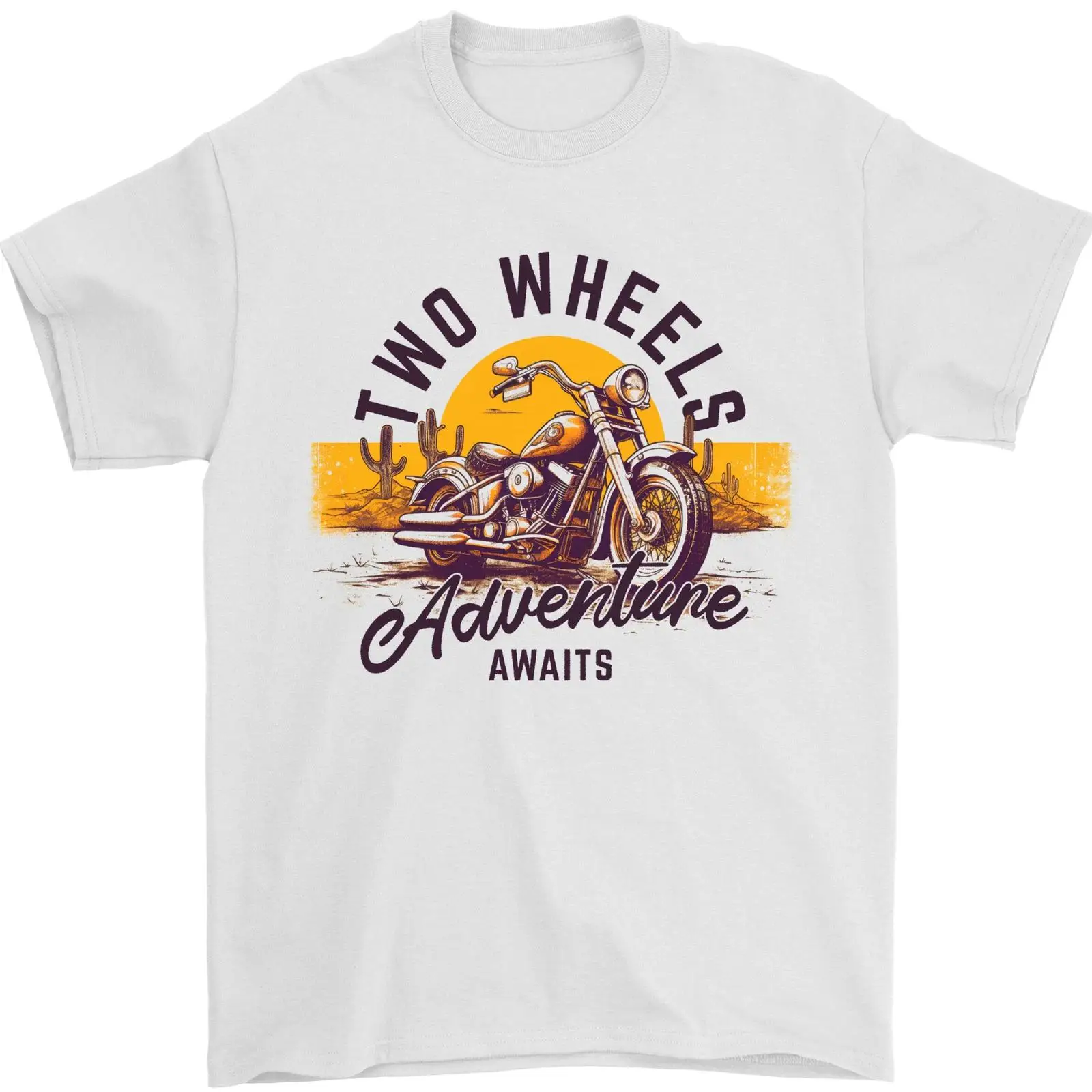 Мужская футболка 2 Wheels Adve – обзор и цена Vintage Fashion Wheel
